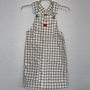 Dickies Girls Checkered‎ Overalls XS